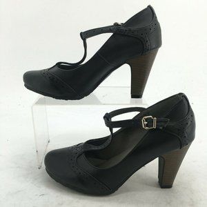 Bakers Womens 8 Dialyze Mary Jane Wingtip Pumps He